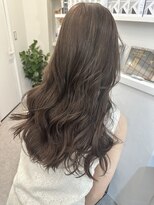 ペレ 栄 アネックス(PELE栄ANNEX)&nbsp;韓国 くびれロング レイヤー ワンホンヘア 小顔前髪