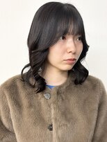 モリオフロムロンドン 松戸店(Morio from London)&nbsp;【モリオ松戸　石山】大人可愛い黒髪ミディアムレイヤー20代30代