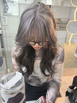 ラ キング(LA KING) ミディアムヘア/暗めカラー/グランマッシュ/レイヤーカット