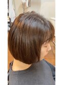 キュートな大人ボブスタイル