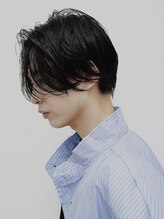 《メンズパーマ×センターパート》　工藤担当