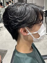 ロルカ 池袋店(Rolka)&nbsp;【カルマパーマ】メンズヘア/メンズパーマ/センターパート/池袋