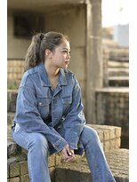 サンディーズ(Sandees)&nbsp;外国人風ブリーチ透明感グレージュカラー