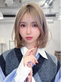 Agu hair Loica 本陣店【アグ ヘアー ロイカ】の写真/【QUALCIA(クオルシア)】高彩度で透け感あるカラーで理想の髪色を叶えます♪周りと差をつけるstyleに[本陣]