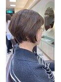 大人丸みショートスタイル40代50代60代　　土浦