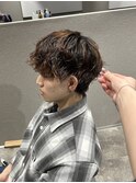 大人っぽいツイストスパイラルパーマ