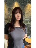 ヘアープレイス ヴィブ(hair place VIVE)&nbsp;顎下1cmのワンカールで可愛くなれるレイヤーカット