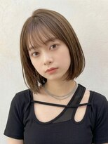 クオン 武蔵小杉(quon) レイヤーボブ/ボブ/武蔵小杉/30代/40代/ベージュ