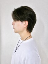 ボブ 小松(BOB)&nbsp;10代20代メンズカット曲がる縮毛矯正ナチュラルセンターパート