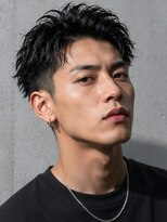 リット 甲南店(Lit.)&nbsp;ツーブロック メンズパーマ 束感 メンズショート ツイストパーマ