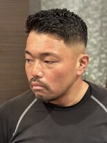 ゼロスバーバー(0's BARBER SHOP)&nbsp;清潔感モテメンズ刈り上げマッシュショート大人カッコイイ