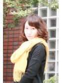 大人可愛いスタイリング楽ちんパーマ　主婦モデル