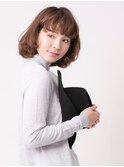【Charumante 銀座】アンニュイカールで作るクラシカルボブ。