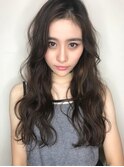 フェザーロングをスモーキーアッシュで外国人風に♪藤沢★