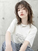 ネオリーブカフ 鶴ヶ峰店(Neolive caff)&nbsp;ゆるふわ　デジタルパーマ　グレージュ　３Dカラー【Neolive】