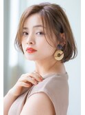 【Ｕｎａｍｉ】大人カジュアルなニュアンスボブ　工藤　由佳