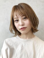 アイティー バイ アルバム 中野店(IT by ALBUM) シンプルスタイル_ことりベージュウォーターフォール_26385