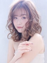 アイティー バイ アルバム 中野店(IT by ALBUM)&nbsp;ミディアムロング美髪おくれ毛顔周りレイヤー_7403