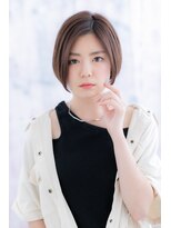 大人かわいい…黒髪風の前下がりナチュラルグラボブa