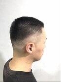 フェードカット×アーミースタイル