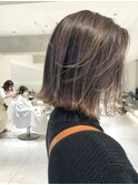 【RAYS金本】切りっぱなしボブ×バレイヤージュ