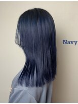 シンセリティ 宮崎市恒久店(Sincerity) ネイビーブルーヘア