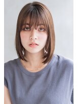 エース (ACE) ACE 横浜 ニュアンスミディアムボブ×艶っとブラウン