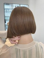 ヌイ 横浜(nui)&nbsp;ハイベージュボブ_マロンベージュAラインボブ透明感