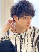 《Agu hair》ソフトツーブロッククセ毛風ツイストパーマ