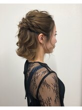 コアフィールドマサコ 北島店 パーティヘアセット☆ハーフアレンジ