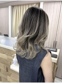 (稲毛)レイヤーカット×バレイヤージュ