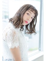 クシュ 所沢東口店(kusyu...) 大人かわいいロブヘア/ホワイトミルクティー/プラチナベージュ