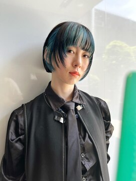 アルカナ 明治神宮前原宿(ARCANA) ボブ　インナーカラー　デザインカラー　ケアブリーチ