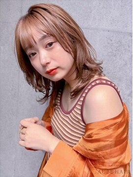 オーブ ヘアー ネット 大阪茨木店(AUBE HAIR nett) 20代・30代_マロンベージュ