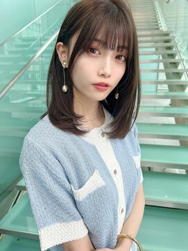 ロンド アンブル 四条烏丸(Lond ambre) 【Lond ambre】伊藤ガク 大人ガーリー/ストレート/レイヤー/小顔