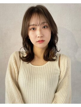 エジョン 幡ヶ谷店(Aejon) チョコレート大人ガーリー小顔プリカールデザインカラー