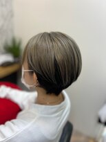 ヘアーカルチャー 小倉台店 HAIR CULTURE&nbsp;うる艶アンブレラカラー・ショートカット 30代40代50代60代