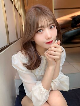 アフロートリノ(AFLOAT Leino) 顔まわりカット くびれヘア 韓国ヘア レイヤーカット