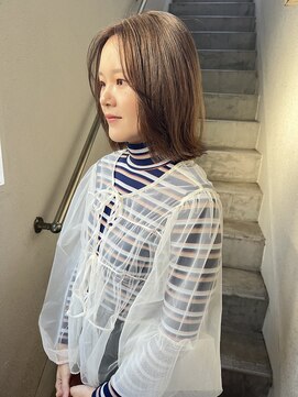 ミニ(mini) ハイトーンミルクティーベージュ