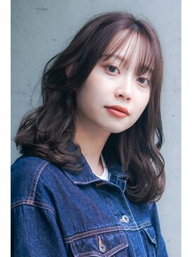 オブハーツ 若葉台店(OF HEARTS) シースルーバング/コテ巻き風パーマ【髪質改善・美髪・艶髪】