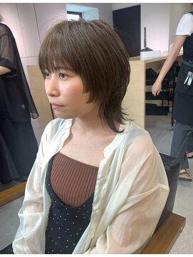 ルーラリーヘアーキタキュウシュウ(Luraliy hair kitakyushu) luraliyルーラリー北九州小倉北区顔まわりレイヤーウルフ