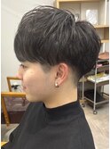 【王道マッシュニュアンスパーマ】