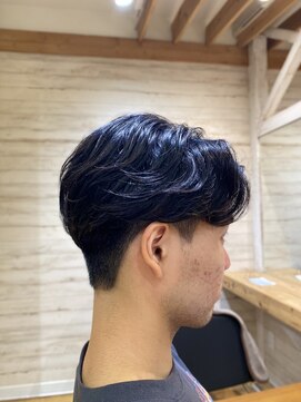 ザ ファースト キャリー(The First Carry) 【メンズパーマ】ニュアンスパーマセンターパート