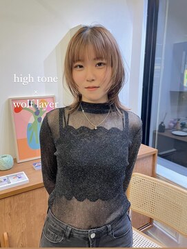 ヘアーアイスカルテット(HAIR ICI QUARTET) 20代30代大人可愛い小顔ミディアムウルフカット