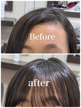 ヘアーアンドメイク ビス(HAIR&MAKE bis) クロスパーマ