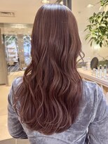 トリコ ショップアンドヘアサロン(tricot shop hair salon)&nbsp;ピンクベージュカラー/やわらかいカラー