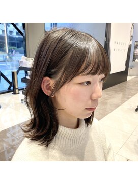 ハルキミナト ジャパン ヨコハマ(HARUKI MINATO japan YOKOHAMA) くびれミディアム/トレンドヘア/オトナ可愛い