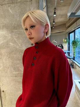 カート バイ デコ(Kurt by DECO) 【ERIKA】抜きっぱなしブロンド×ミニボブ