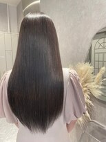 ジーナ 船橋(Zina) 髪質改善*ロングレイヤーグレーベージュ*美髪【Zina船橋】