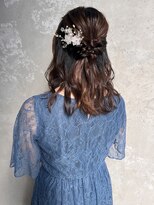 コルル 渋谷(COLULU)&nbsp;【お呼ばれヘアアレンジ】ヘアアレンジ/学割U24/眉毛